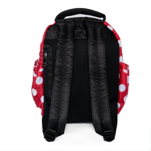 Hopper Shorty Backpack  - Crimson Large Dot - Picture 8 of 8
